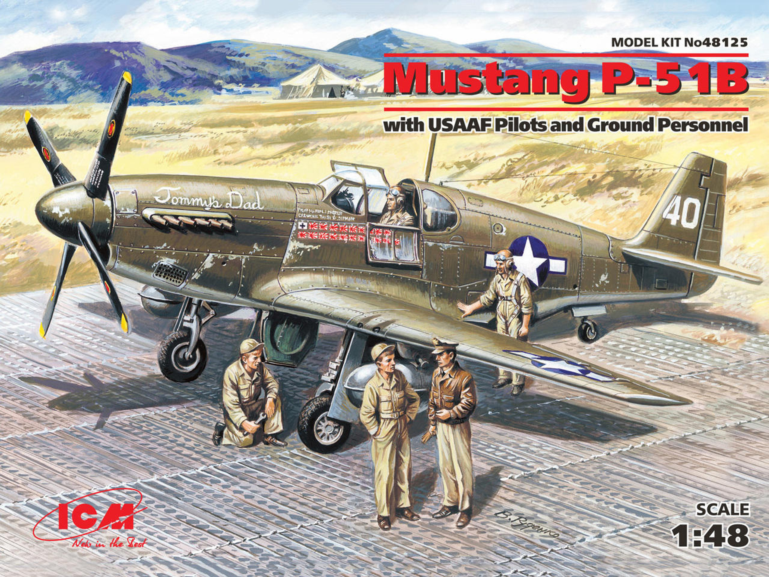 North American P-51B Mustang